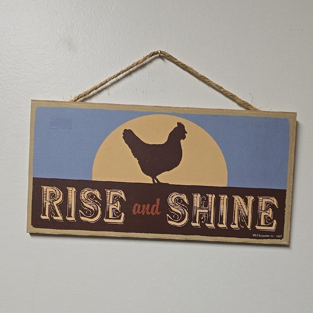 Rise and Shine Wall Art